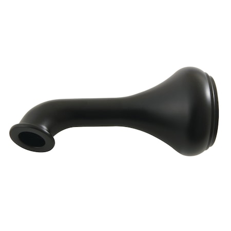 Kingston Brass 5" Tub Spout, Matte Black K184C0